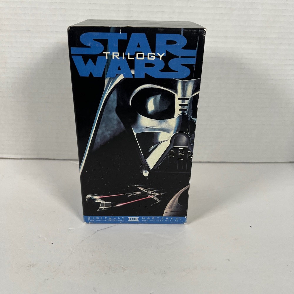Star Wars Trilogy VHS Box Set THX Digitally Mastered Original Versions 1995